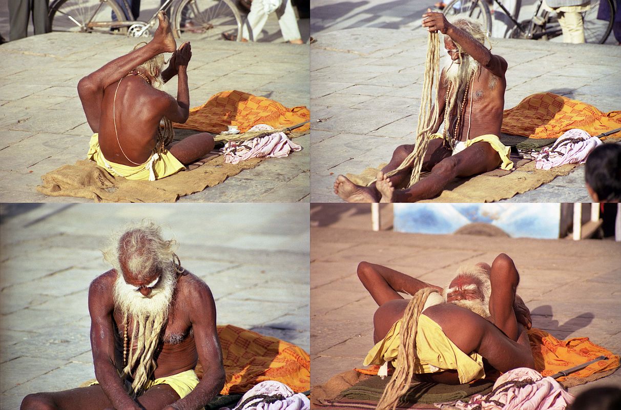 Kathmandu Durbar Square 02 06 Hindu Sadhu Yoga 